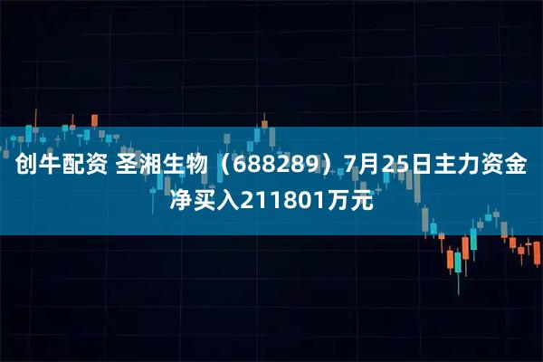 创牛配资 圣湘生物(688289)7月25日主力资金净买入211801万元